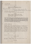 Moe Howard's 33pp. Script Dated February 1938 for The Three Stooges Film ''Healthy, Wealthy and Dumb'' -- With Numerous Annotations by Moe Including His Pencil Signatures -- Very Good Condition